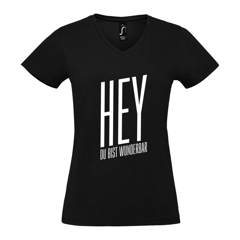 Sonia Liebing - HEY! T-Shirt Girl [schwarz]