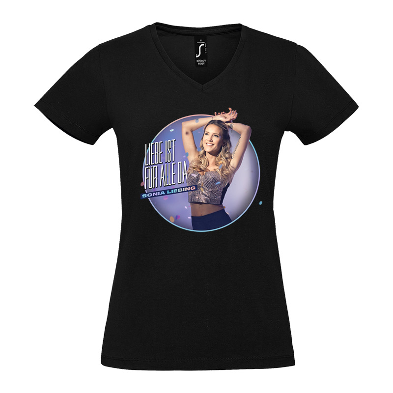 Sonia Liebing - Liebe Ist Für Alle Da T-Shirt Girl [schwarz]